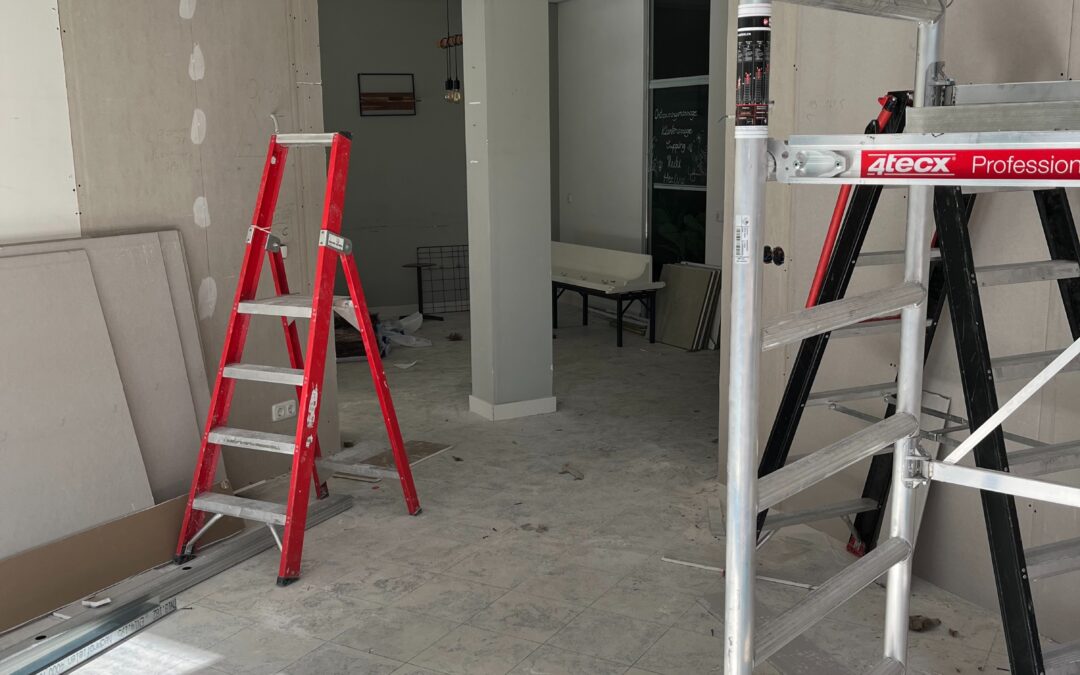 De nieuwe indeling krijgt vorm!