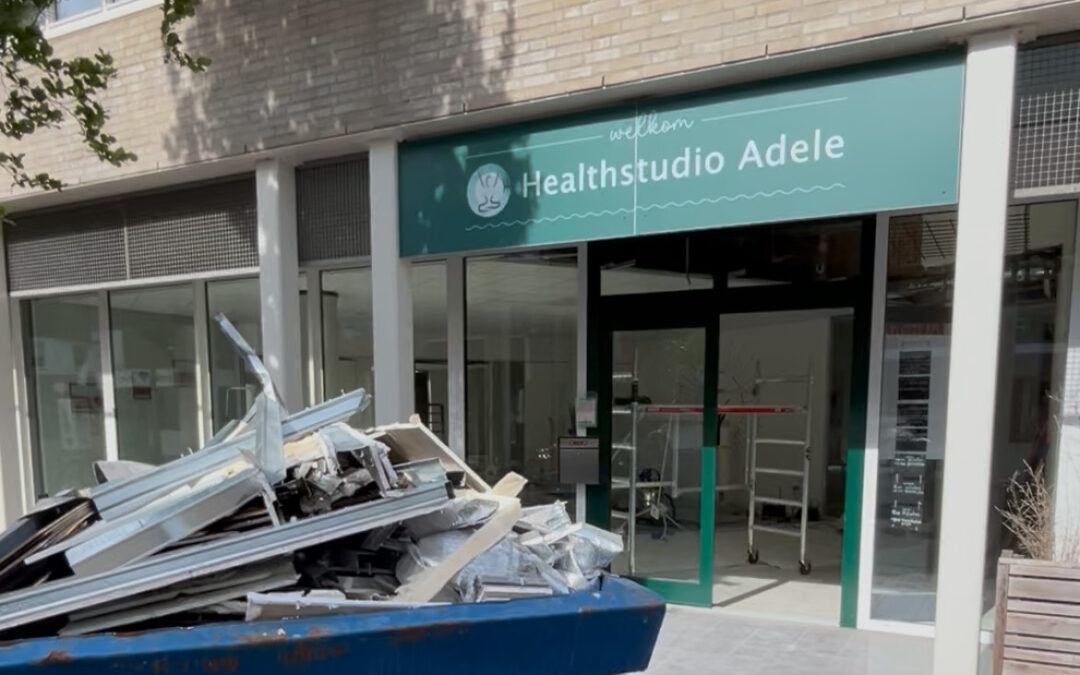 De verbouwing is begonnen