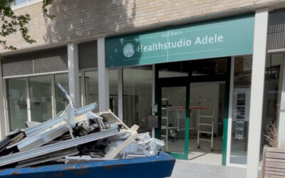 De verbouwing is begonnen