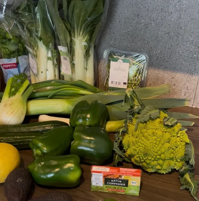 De boodschappen voor de groene week