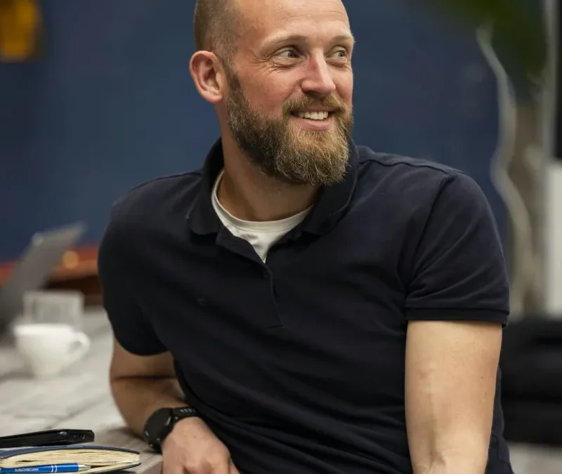 Nieuwe docent Maarten